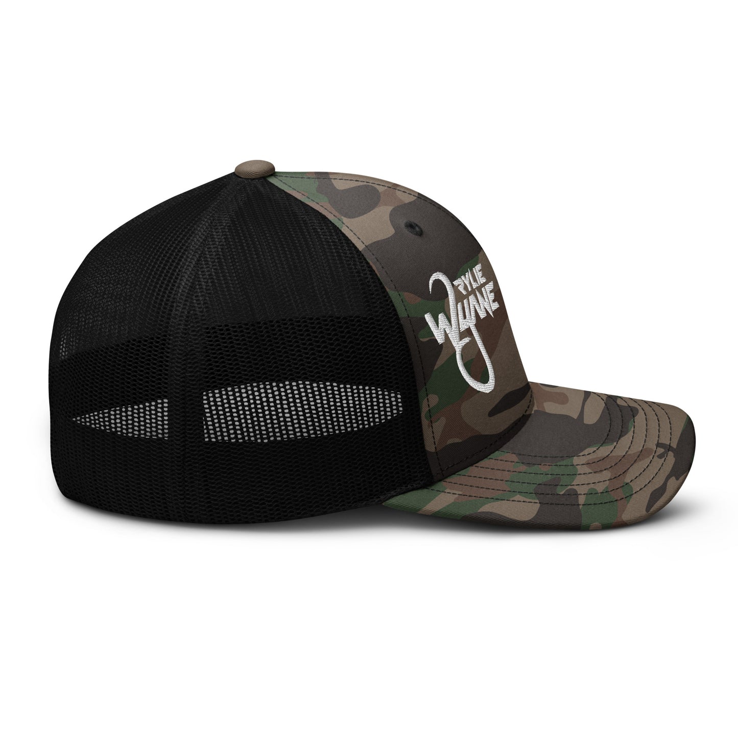 Prairie Punx Camouflage trucker hat