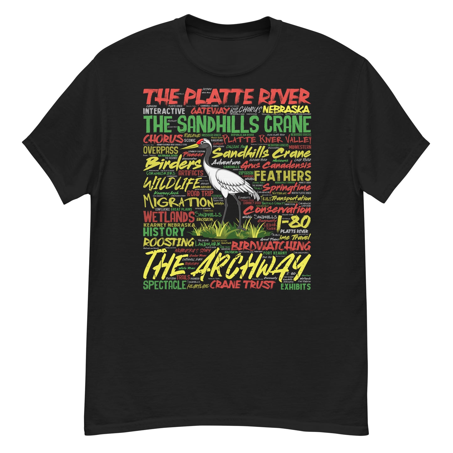 Sandhills Crane Classic Tee