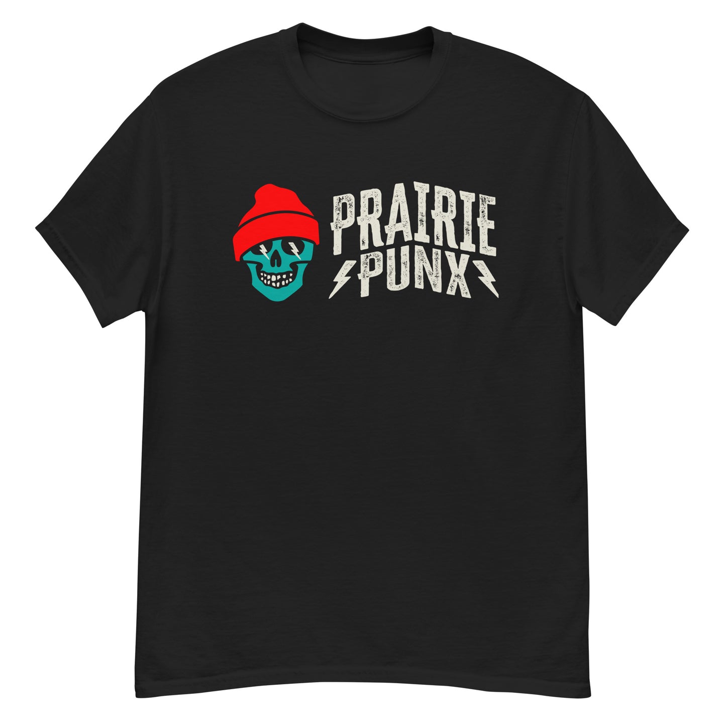 Prairie Punx Logo Cassic Tee