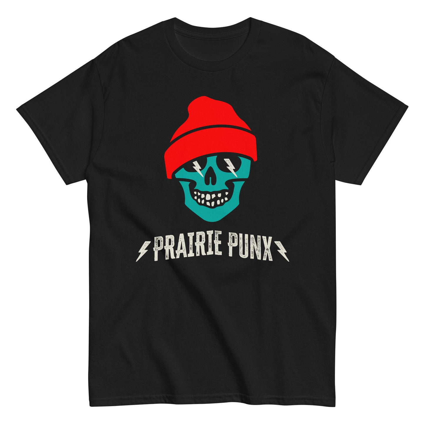 Prairie Punx Stacked Logo Classic Tee