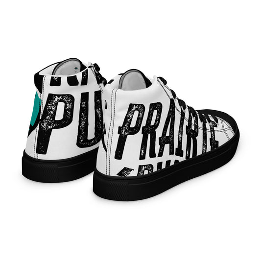 Prairie Punx Men’s High Top Canvas Shoes