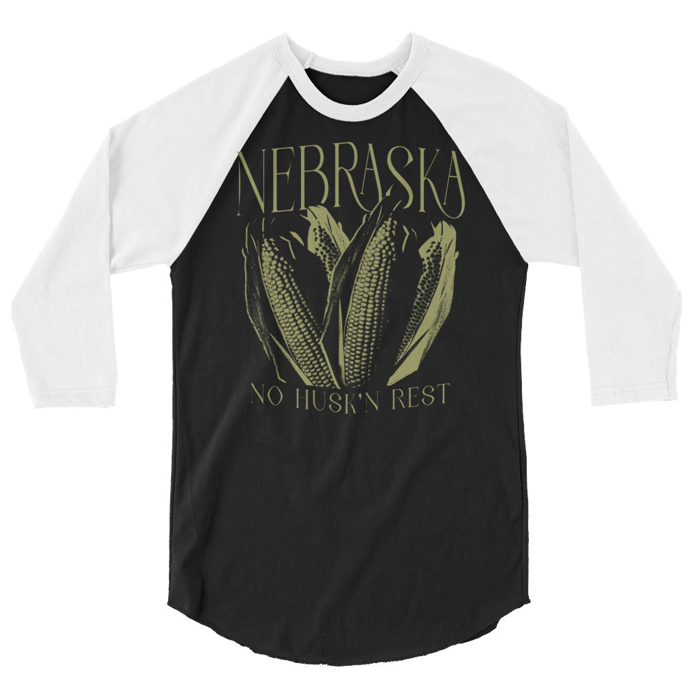 Nebraska No Husk'n Rest Raglan Shirt