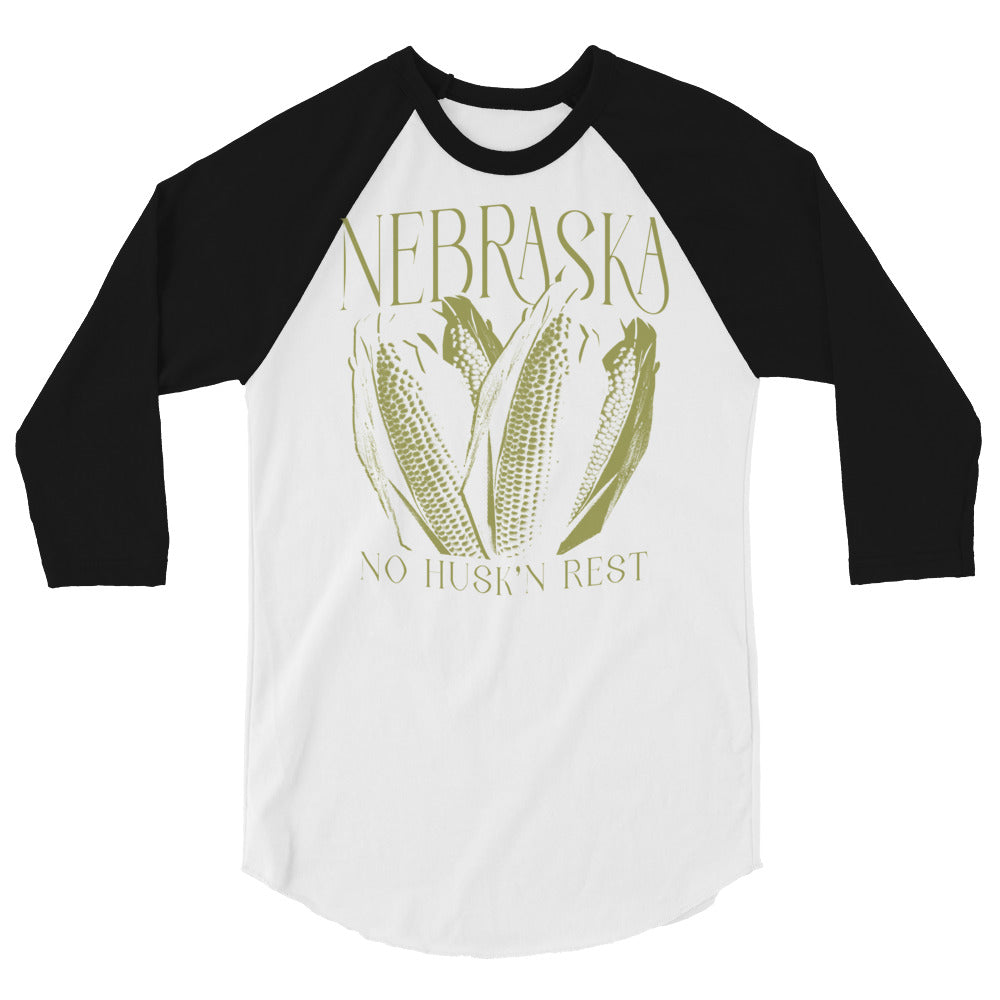 Nebraska No Husk'n Rest Raglan Shirt