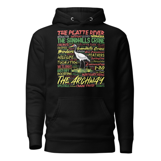 Sandhills Crane Unisex Hoodie