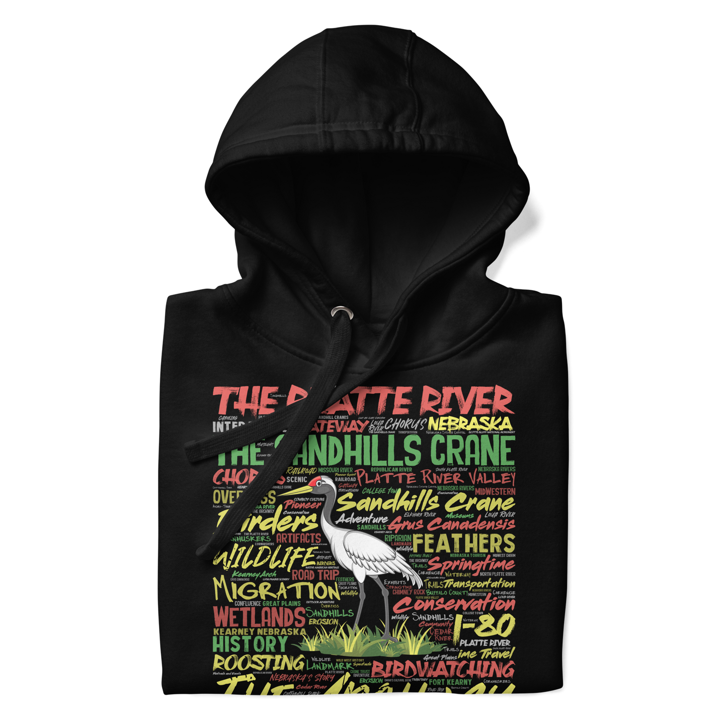 Sandhills Crane Unisex Hoodie