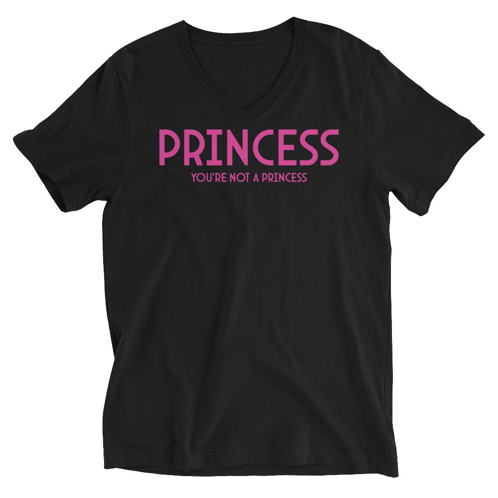 Princess Short Sleeve V-Neck T-Shirt