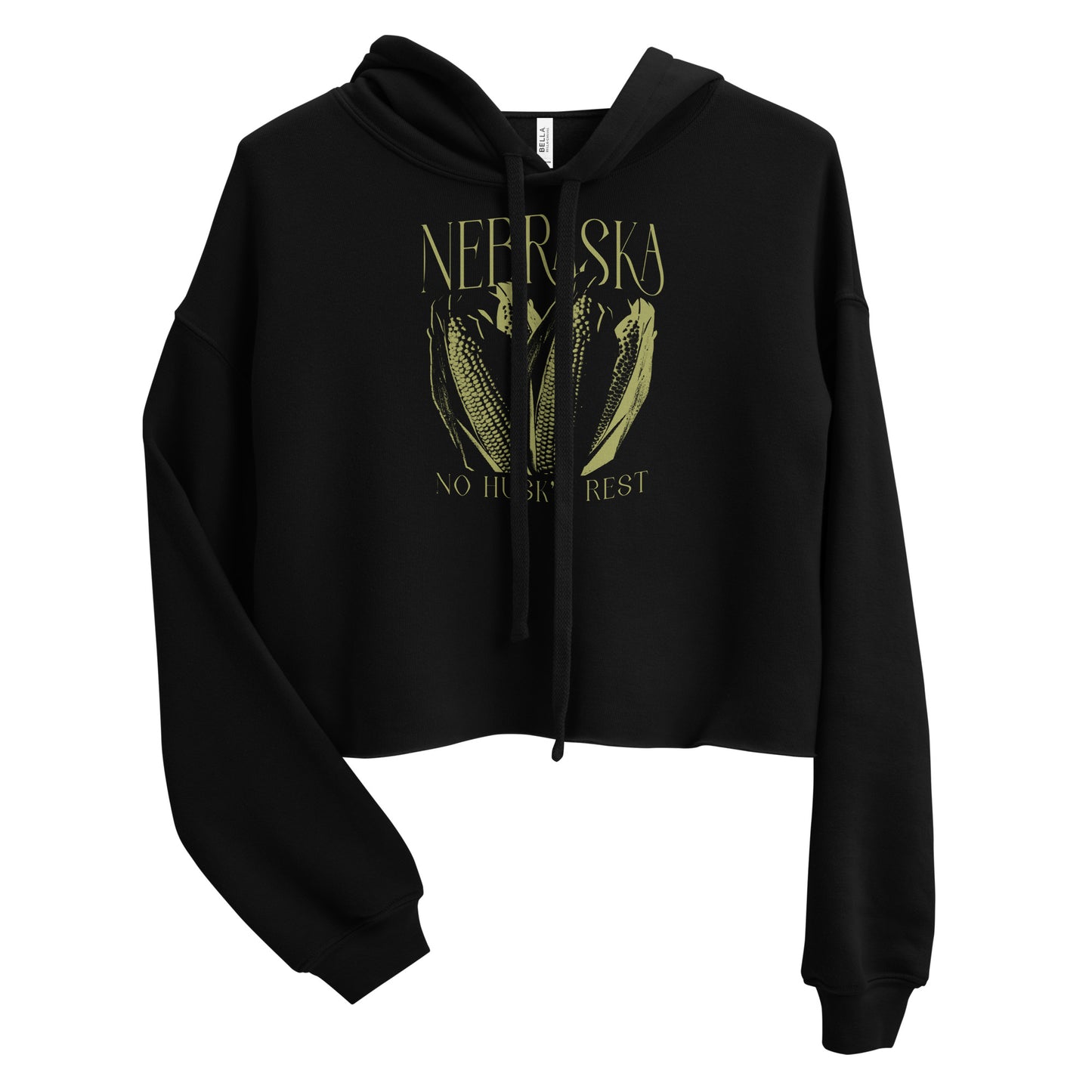 Nebraska No Husk'n Rest Crop Hoodie