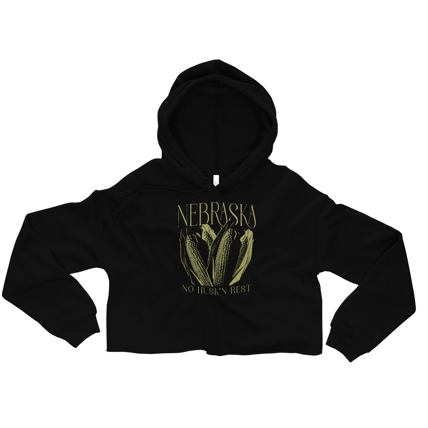 Nebraska No Husk'n Rest Crop Hoodie