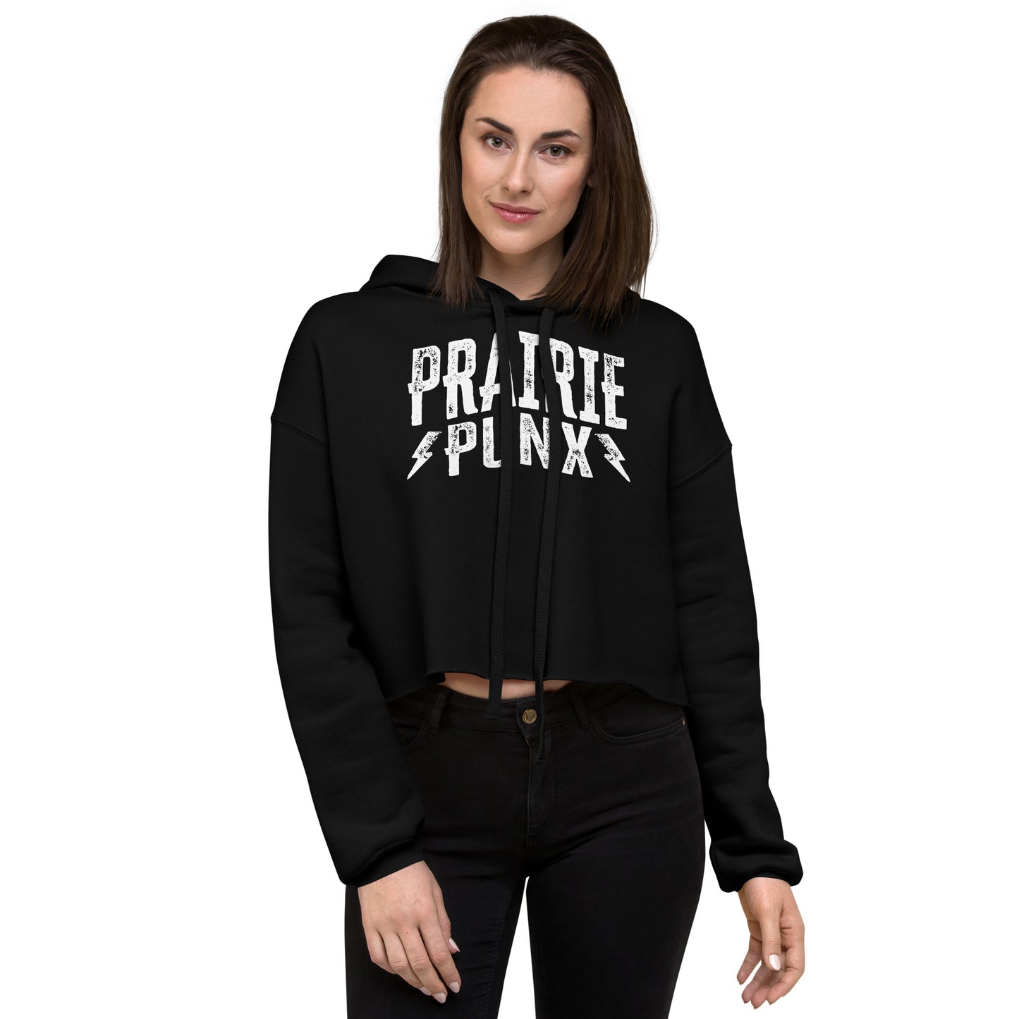 Prairie Punx Crop Hoodie