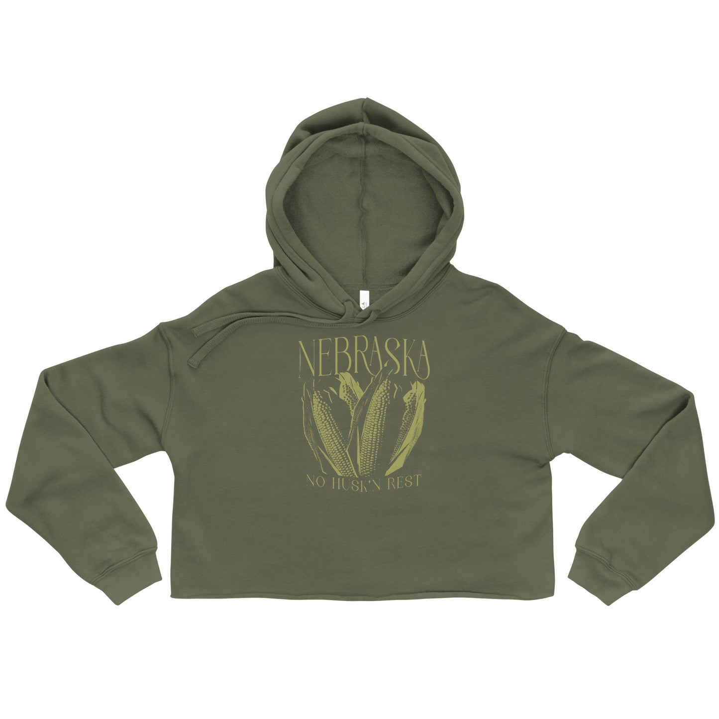 Nebraska No Husk'n Rest Crop Hoodie